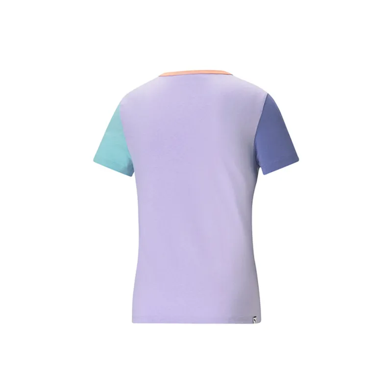 PUMA T Shirt Women's Light Purple-1