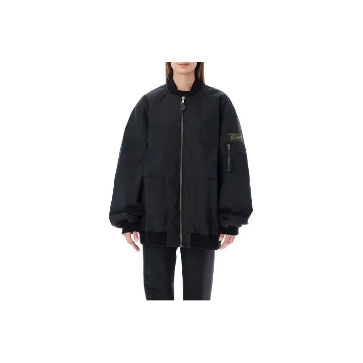 RAF SIMONS Echodomer print Bomber Jacket-1