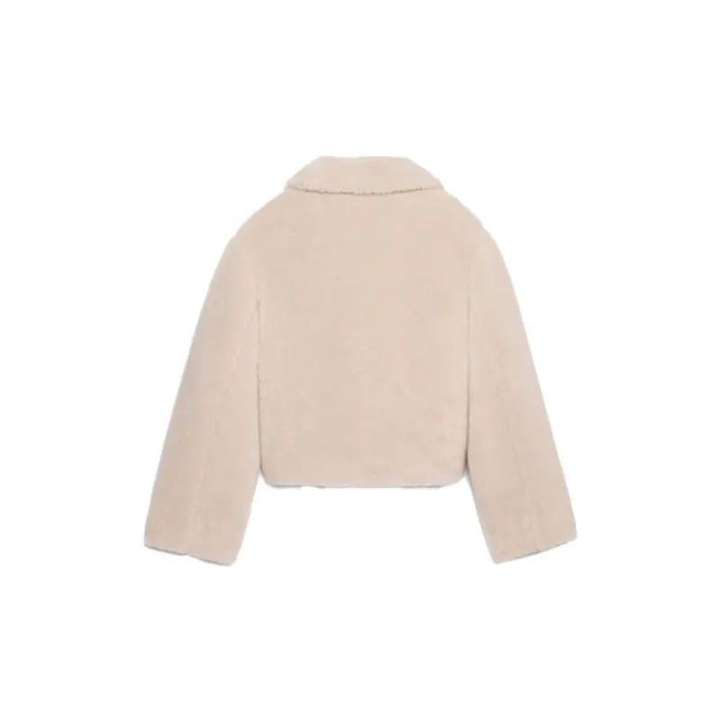 CELINE Velvet Jackets Women's Beige-1