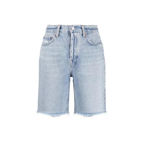 AGOLDE Denim Shorts Women's Blue