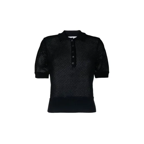 THOM BROWNE Polo Shirts Women's Navy