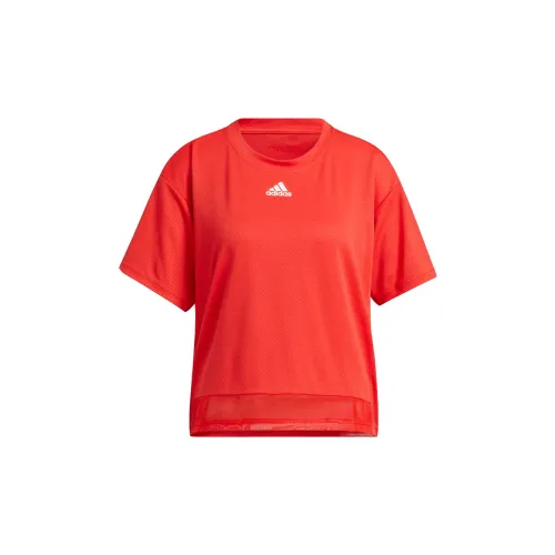 Adidas T-Shirts Women's Red