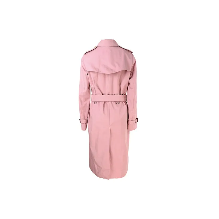Burberry Trench Coats Women's Pink-1