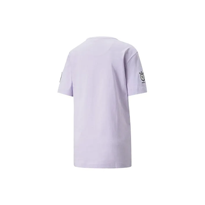Double Belief Liberty X PUMA LIBERTY T Shirts Women's Taro Color-2