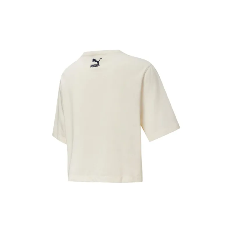 PUMA Central Saint Martins Crop Tops Women's White-1