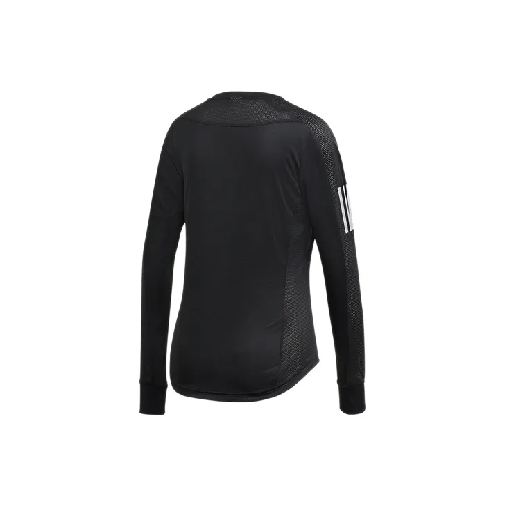 Adidas Raglan Sleeve T Shirt Women's Black-1