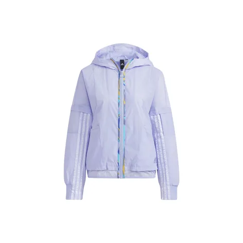 Adidas Jackets Women's Light Purple