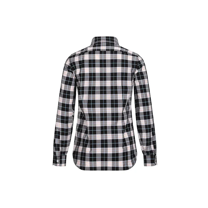 Burberry Shirt Women's Black Gray Pink Color-1