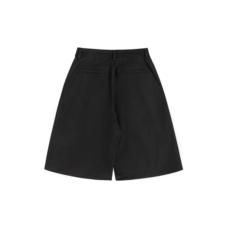 UNRETRO Casual Shorts Women's Black-1