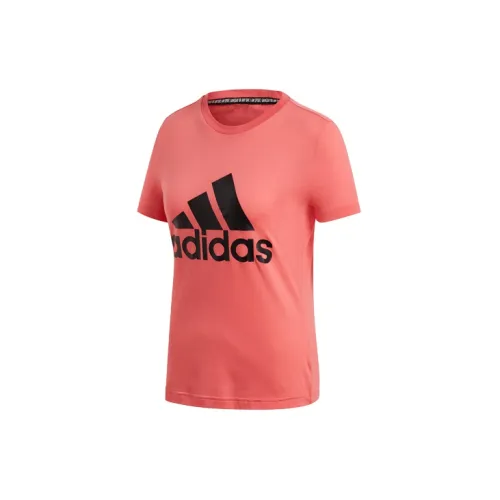 Adidas T-Shirts Women's Prism Pink