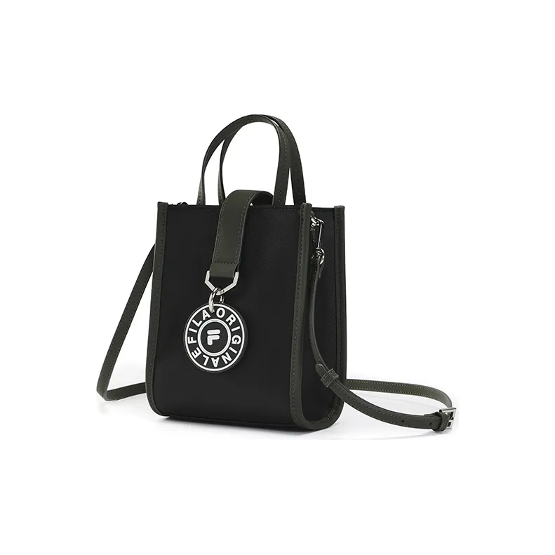 FILA Polyester Crossbody One Shoulder Handbag Regular Women's Jet Black-1