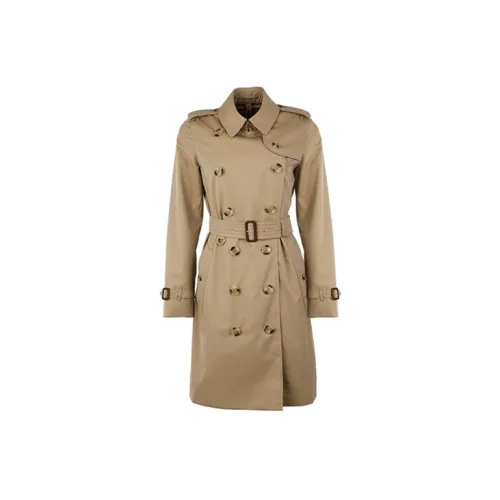 Burberry Trench Coats Women's Khaki