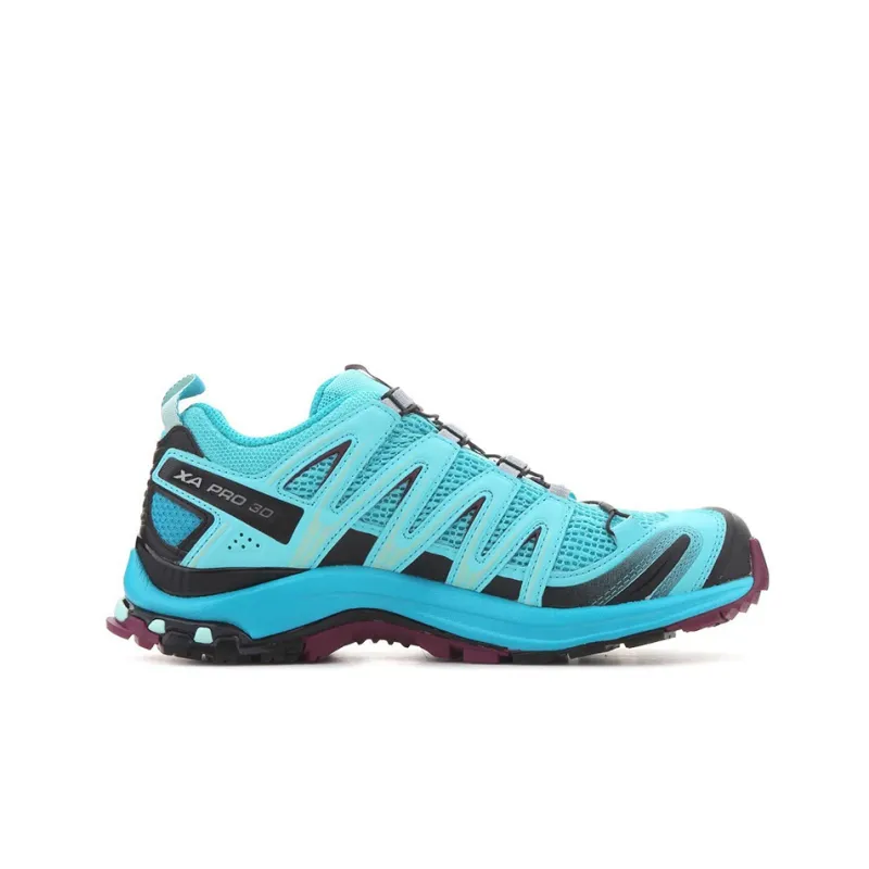 SALOMON XA Pro 3D V9 Durable Breathable Low Top Hiking Trekking Shoes Women's Blue-1