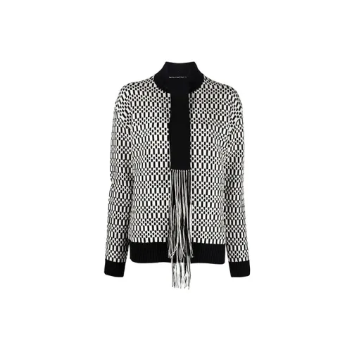 JIL SANDER Scarf-detail Patterned Jumper