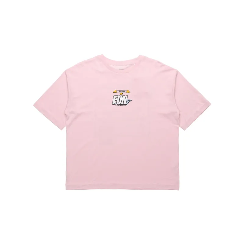 LINING Sports Fashion Collection T Shirts Women's Pink-0
