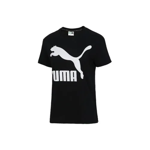 PUMA CLASSICS T-Shirts Women's Black