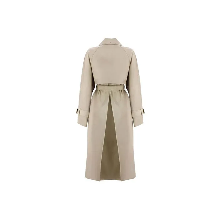 SportMax Trench Coats Women's Khaki-1
