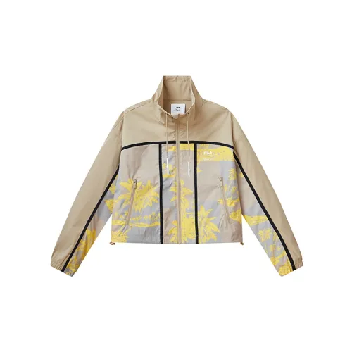 3.1 Phillip Lim X FILA 3.1 Phillip Lim Collaboration Collection Cropped Coats Women's Light Brown