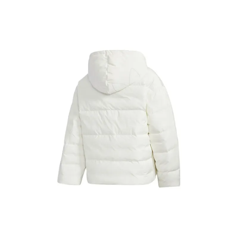 Adidas Originals Puffer Jackets Women's Jade White-1