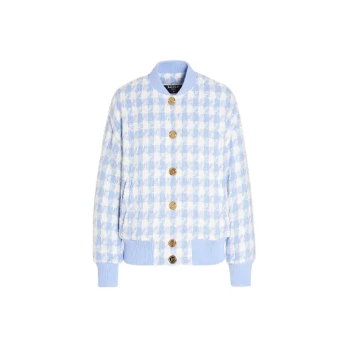 BALMAIN Jackets Women's Blue