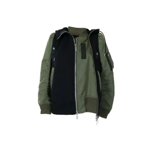 Sacai Jackets Women's Green