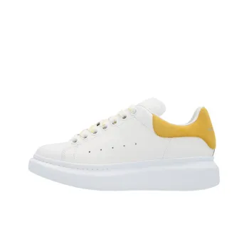 Alexander McQueen Oversized Shoes 'White Yellow' Women's