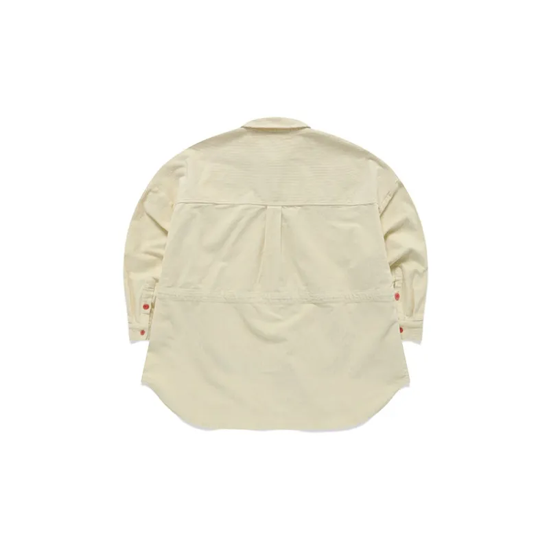 FILA FUSION TOKYO STUDIO Shirt Women's Imitation Antique White-1
