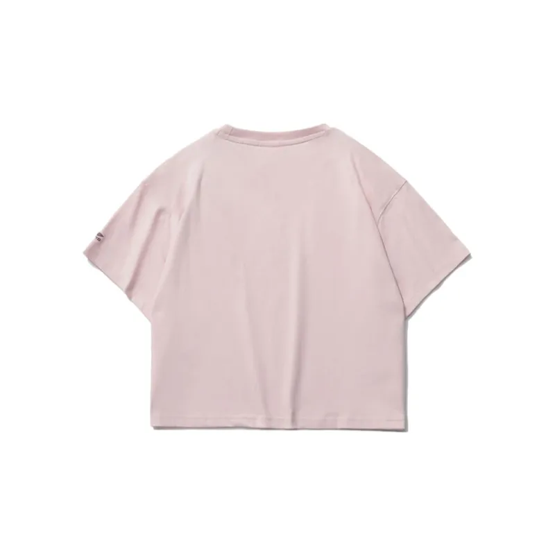 Disney X LINING Crop Tops Women's Pink-1