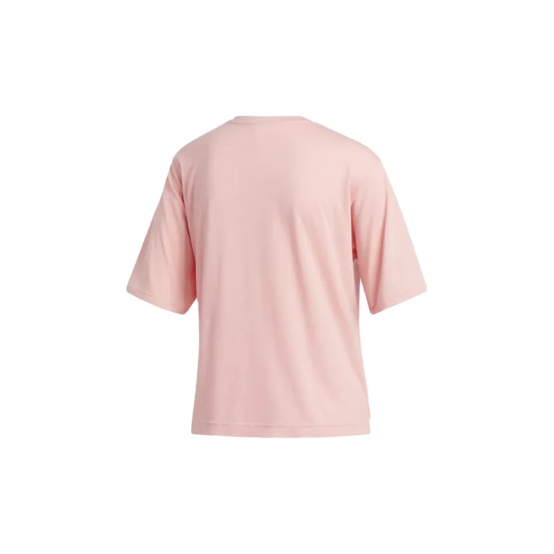 Adidas Crop Tops Women's Pink-1
