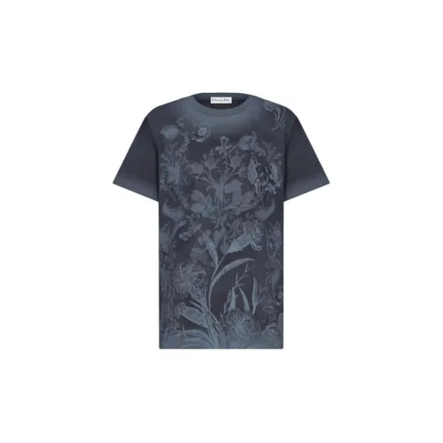 DIOR Quarterly New Products T-Shirts Women's Blue