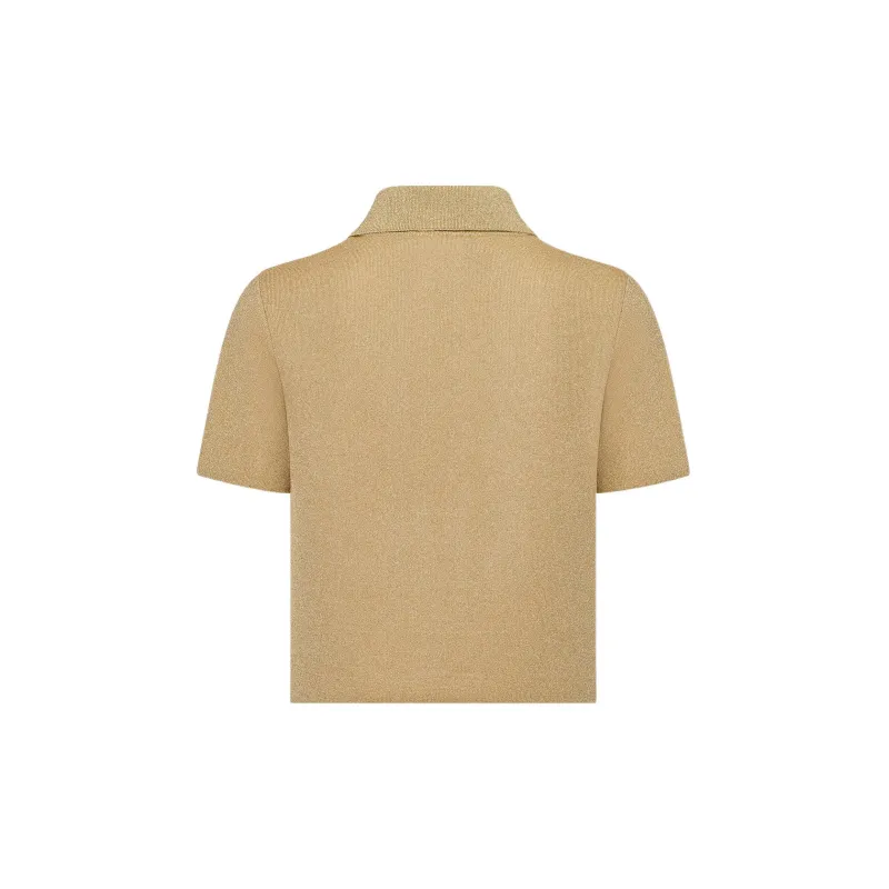 DIOR Quarterly New Products Polo Shirts Women's Umber-1