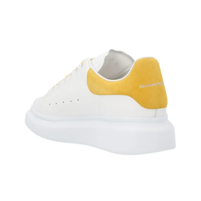 Alexander McQueen Oversized Shoes 'White Yellow' Women's-4