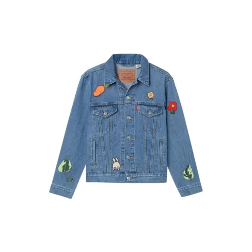 Levis Denim Jackets Women's Blue