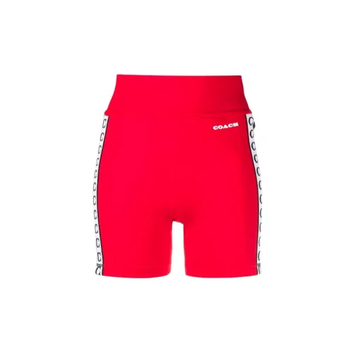 COACH Casual Shorts Women's Red