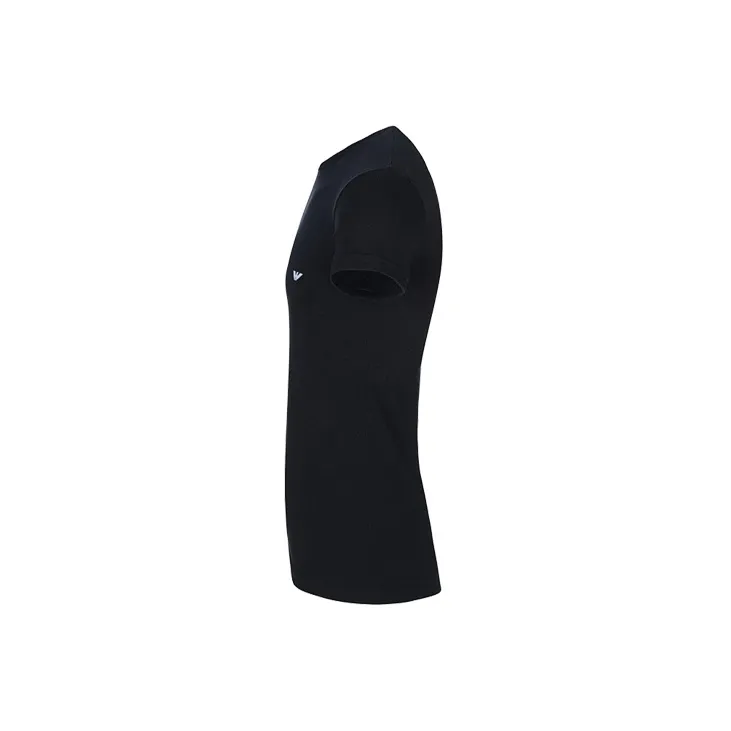 EMPORIO ARMANI SS22 T Shirt Men's Black-2