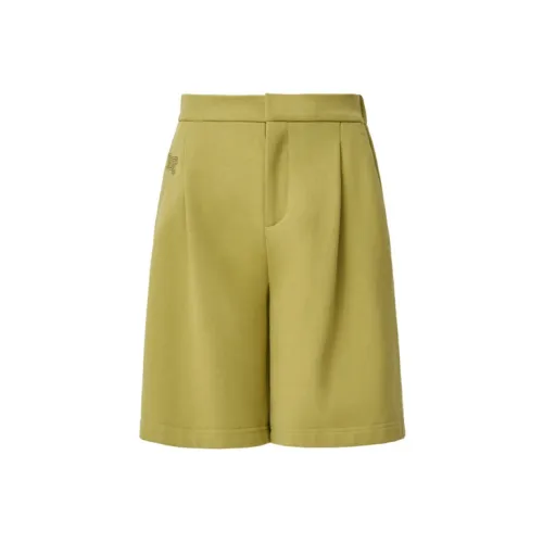 CALL ME THIS Casual Shorts Unisex Lemon