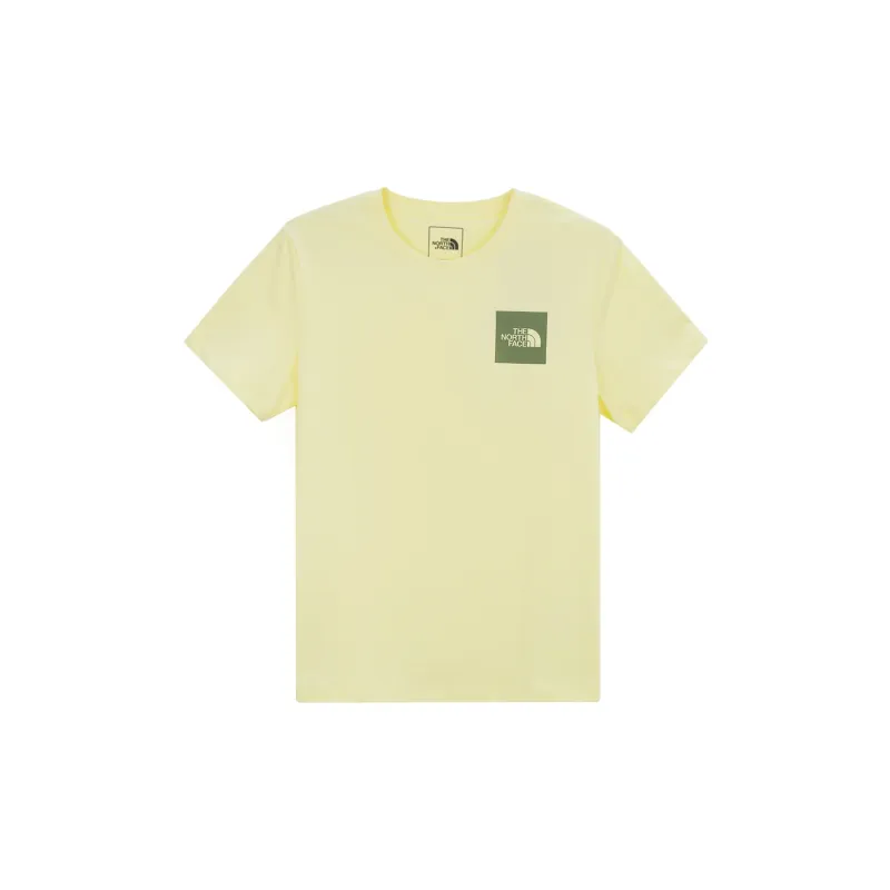 THE NORTH FACE Set in Sleeve T Shirt Women's Yellow-1