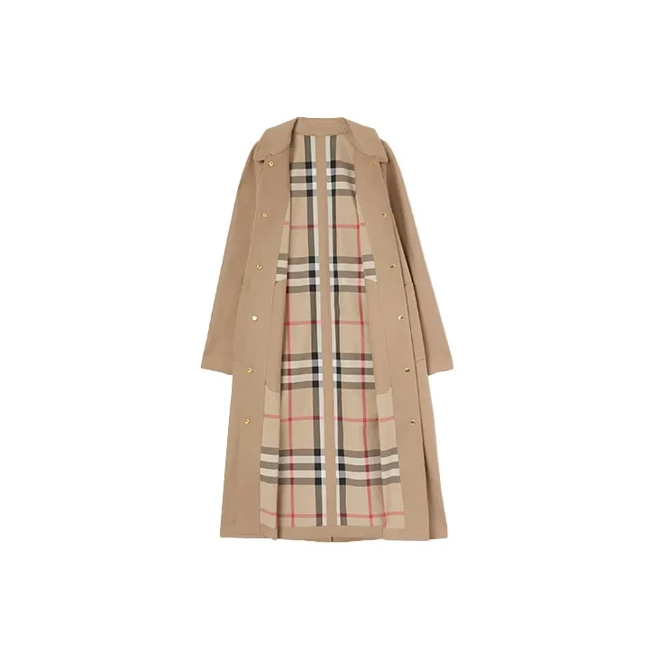 Burberry Trench Coats Women's Camel-1