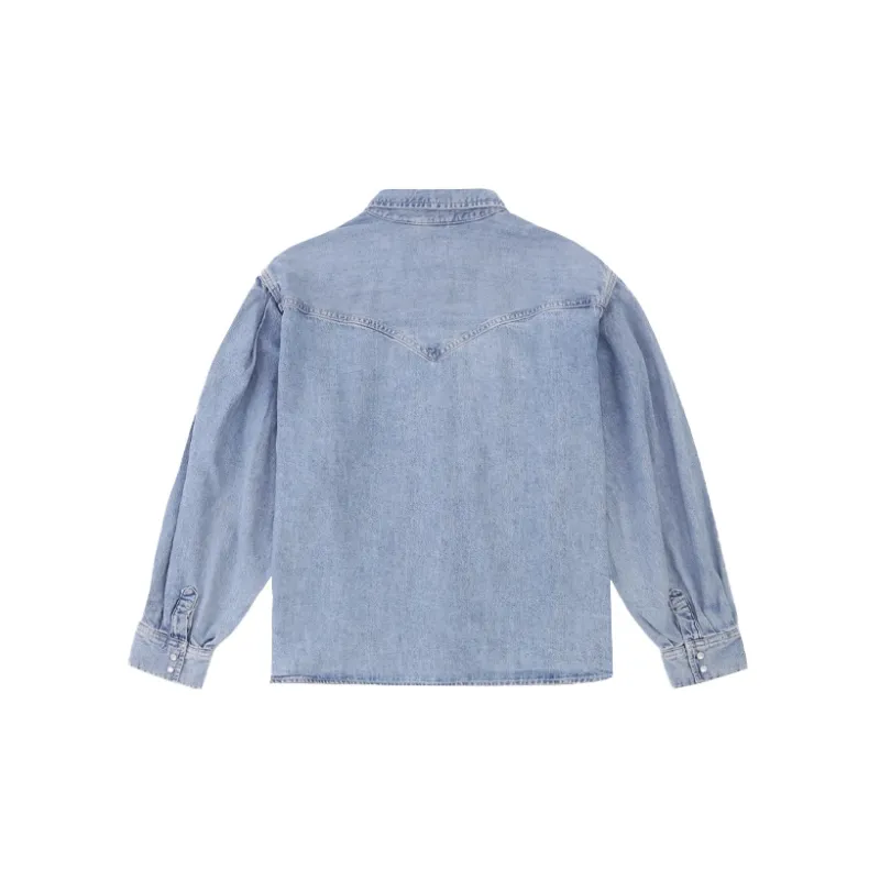 Levis Shirts Women's Light Blue-1