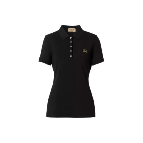 Burberry Polo Shirts Women's Black