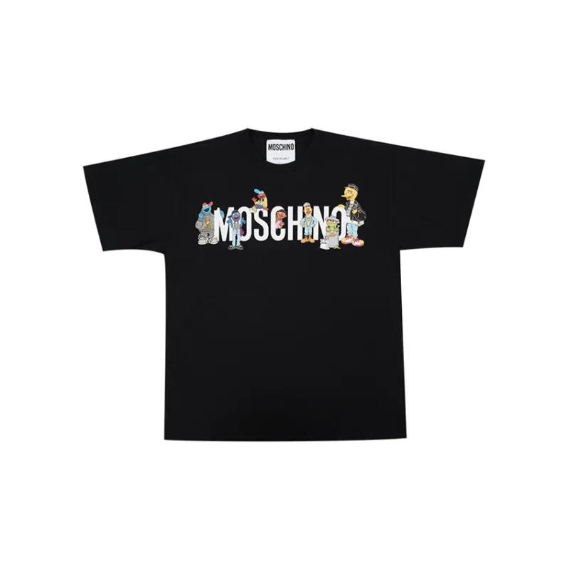 MOSCHINO x SESAME STREET T Shirt Women's Black-1