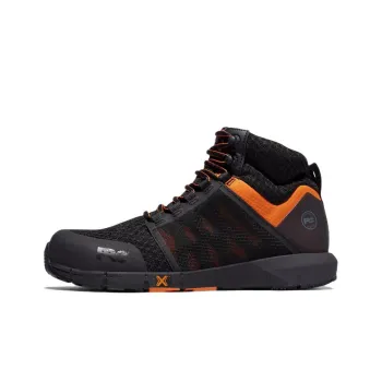 Timberland Radius Casual Shoes Men High-Top Black/Orange