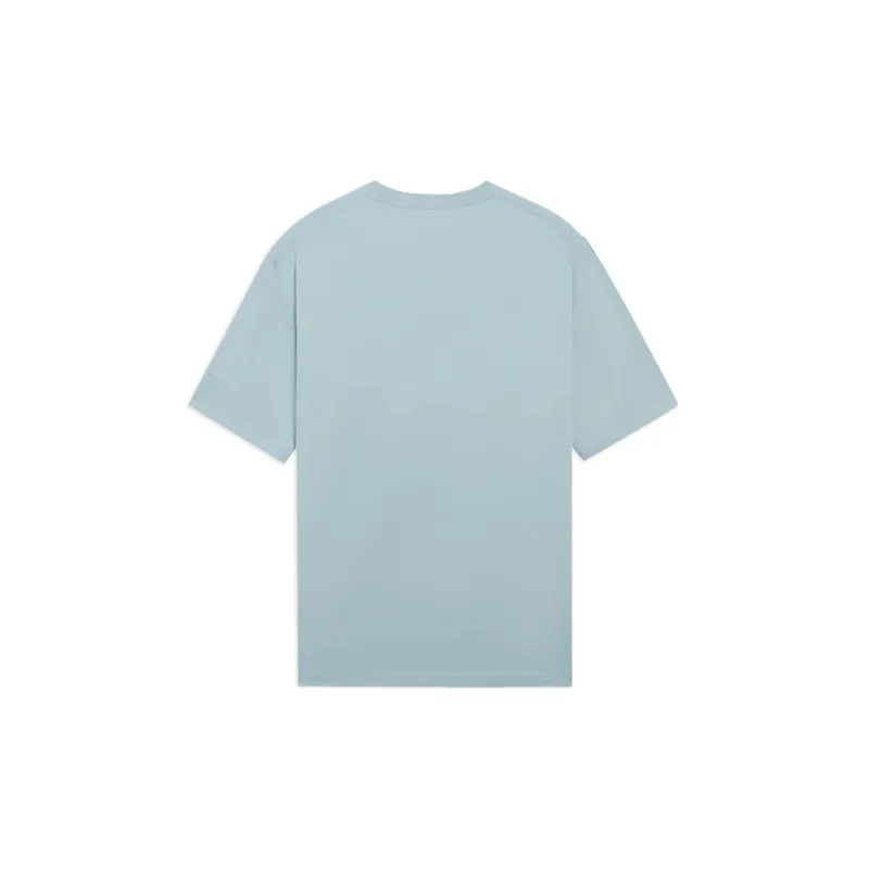 LiNing Sports Life Collection T Shirt Men's Mist Blue-1