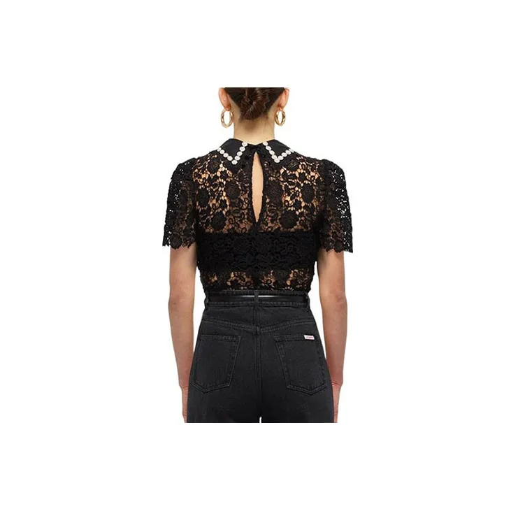 Self portrait Shirts Women's Black-1