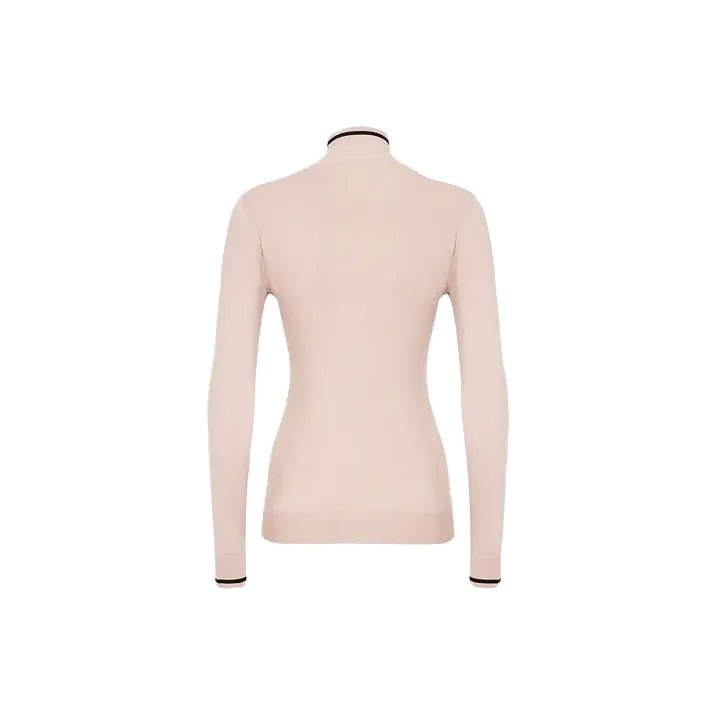 FENDI SS21 Slim Fit Sweater Women's Pink-1