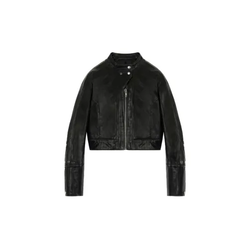 Givenchy Cropped Coats Women's Black