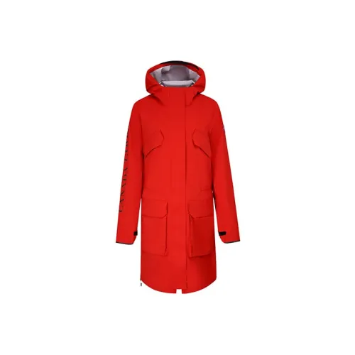 Canada Goose Trench Coats Women's Red