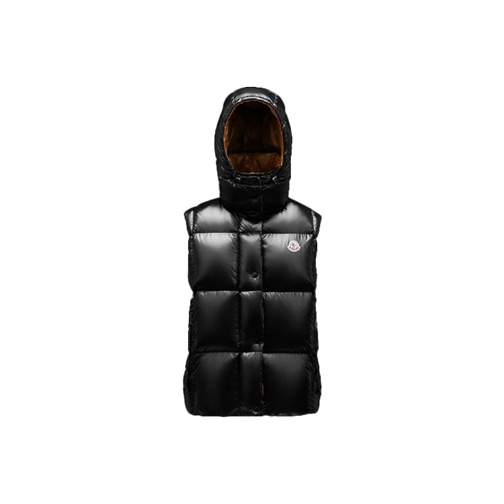 Moncler lanoux hooded gilet deals