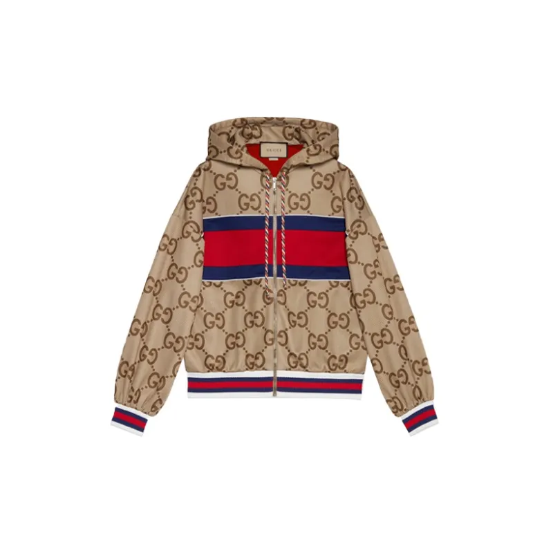 GUCCI Jackets Women's Camel-1