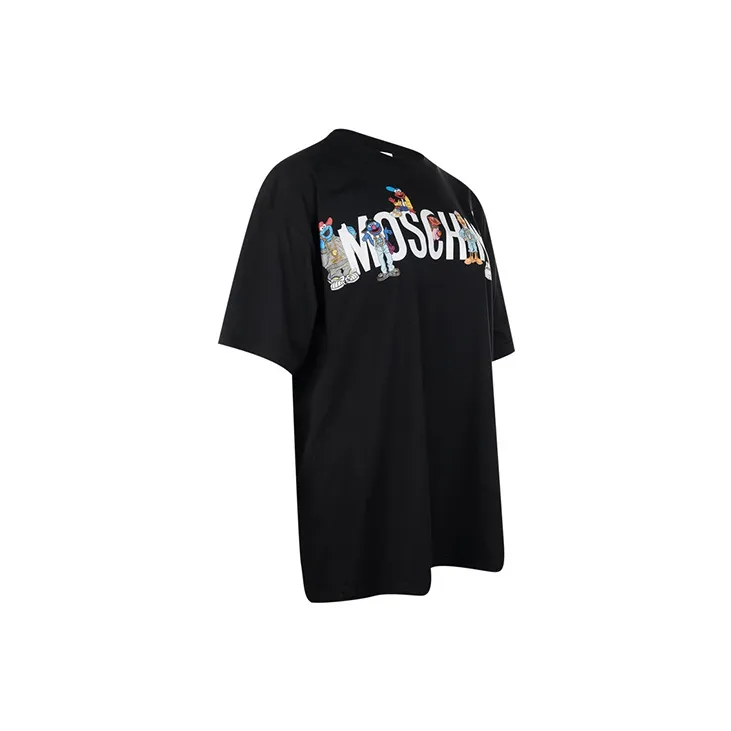 MOSCHINO x SESAME STREET T Shirt Women's Black-4